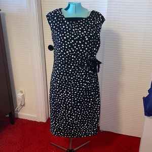 The Limited black w white polka dots dress | Size M